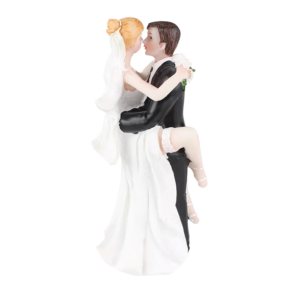 16 types Synthetic Resin Bride&Groom Couple Cake Topper Wedding Decoration Figurine Gift Valentine's Day Engagement Decor