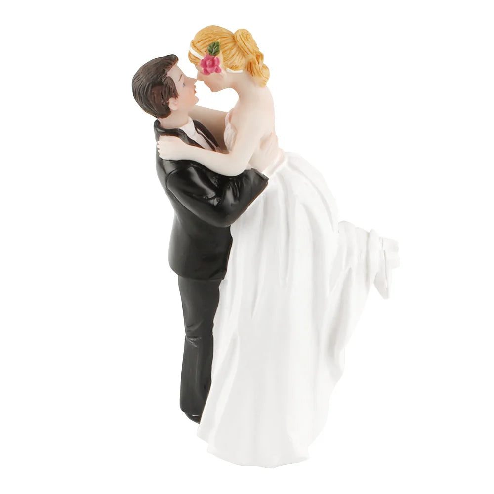 16 types Synthetic Resin Bride&Groom Couple Cake Topper Wedding Decoration Figurine Gift Valentine's Day Engagement Decor