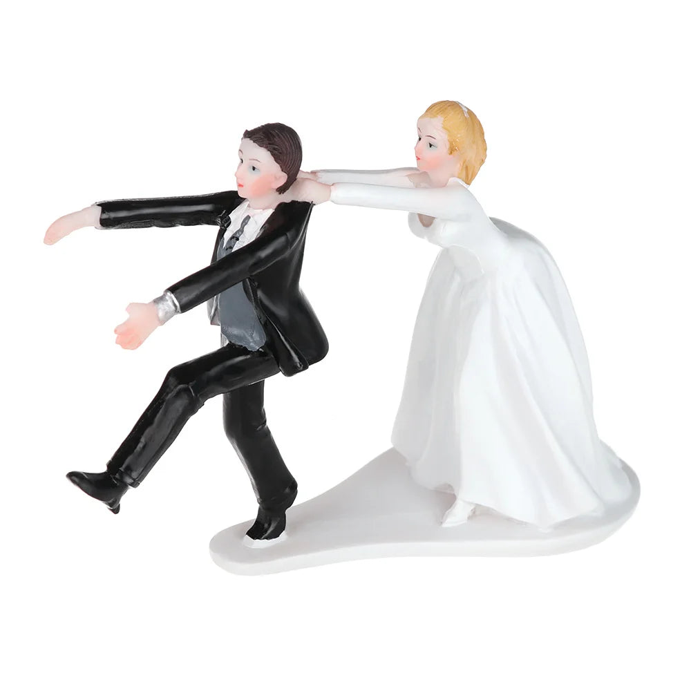 16 types Synthetic Resin Bride&Groom Couple Cake Topper Wedding Decoration Figurine Gift Valentine's Day Engagement Decor