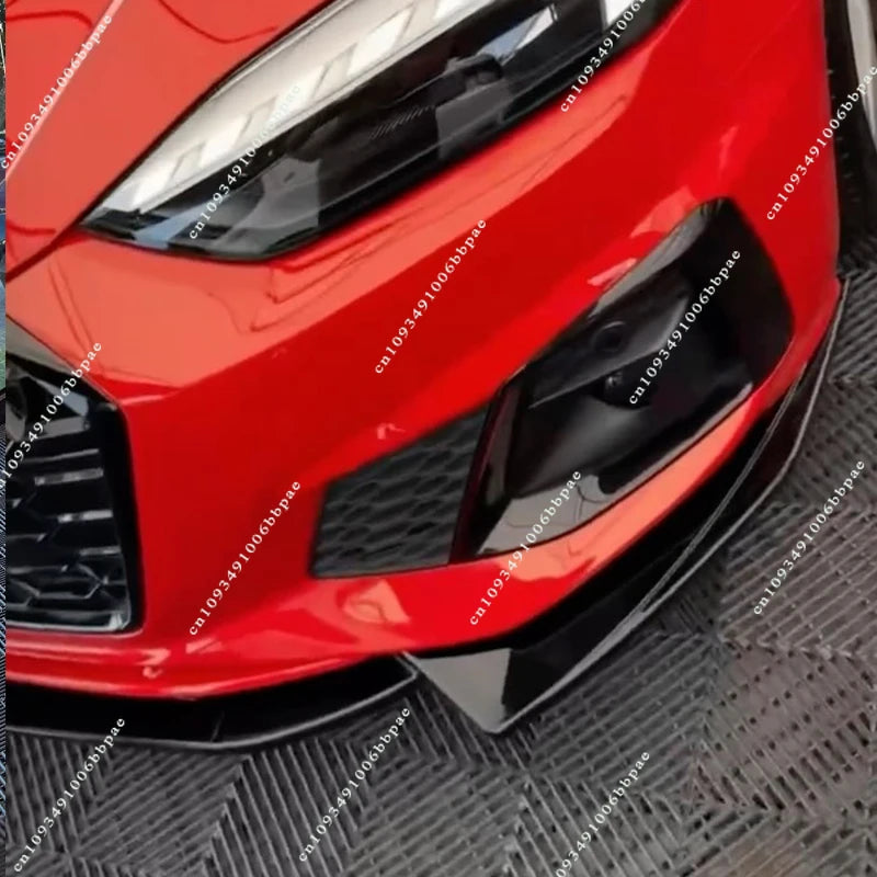 For Audi A5 S-Line S5 F5 Coupe/Sportback Facelift 2019 - 2024 Maxton Style Front Splitter Front Bumper Lip Chin Spoiler Diffuser