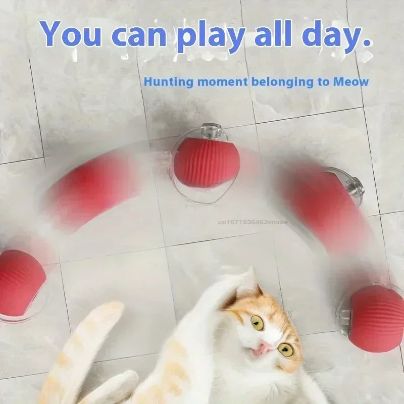 Cat Toys for Cats Ball Dog Toy Ball Electronic Interactive Pet Toy USB Automatic Moving Bouncing for Puppy Cat Products