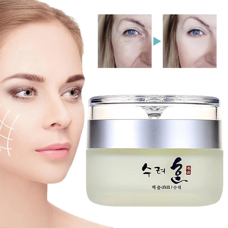 Korean Collagen Face Cream Firm Wrinkle Reduces Fine Lines Lifts Firms Deeply Age Moisturizing Hydrating Whiten Skin Cream 50g