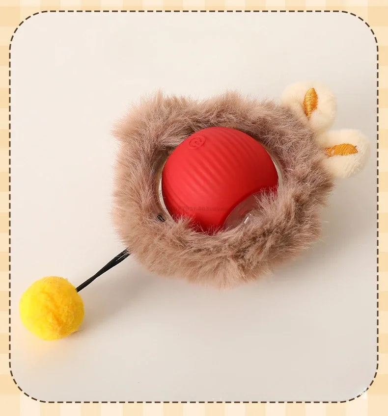 Cat Toys for Cats Ball Dog Toy Ball Electronic Interactive Pet Toy USB Automatic Moving Bouncing for Puppy Cat Products