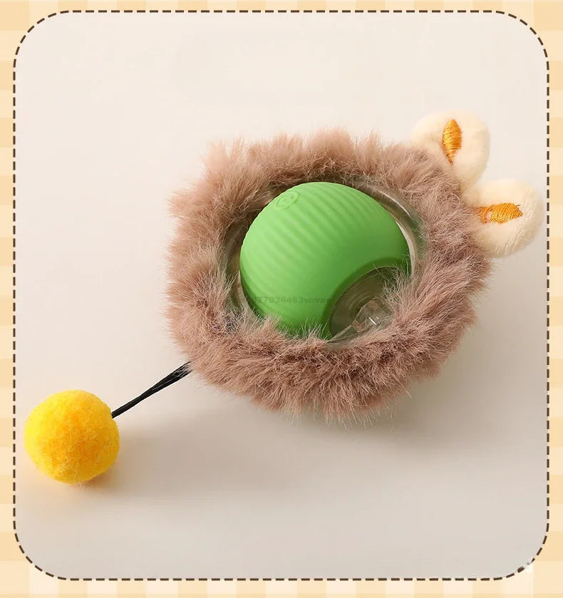 Cat Toys for Cats Ball Dog Toy Ball Electronic Interactive Pet Toy USB Automatic Moving Bouncing for Puppy Cat Products