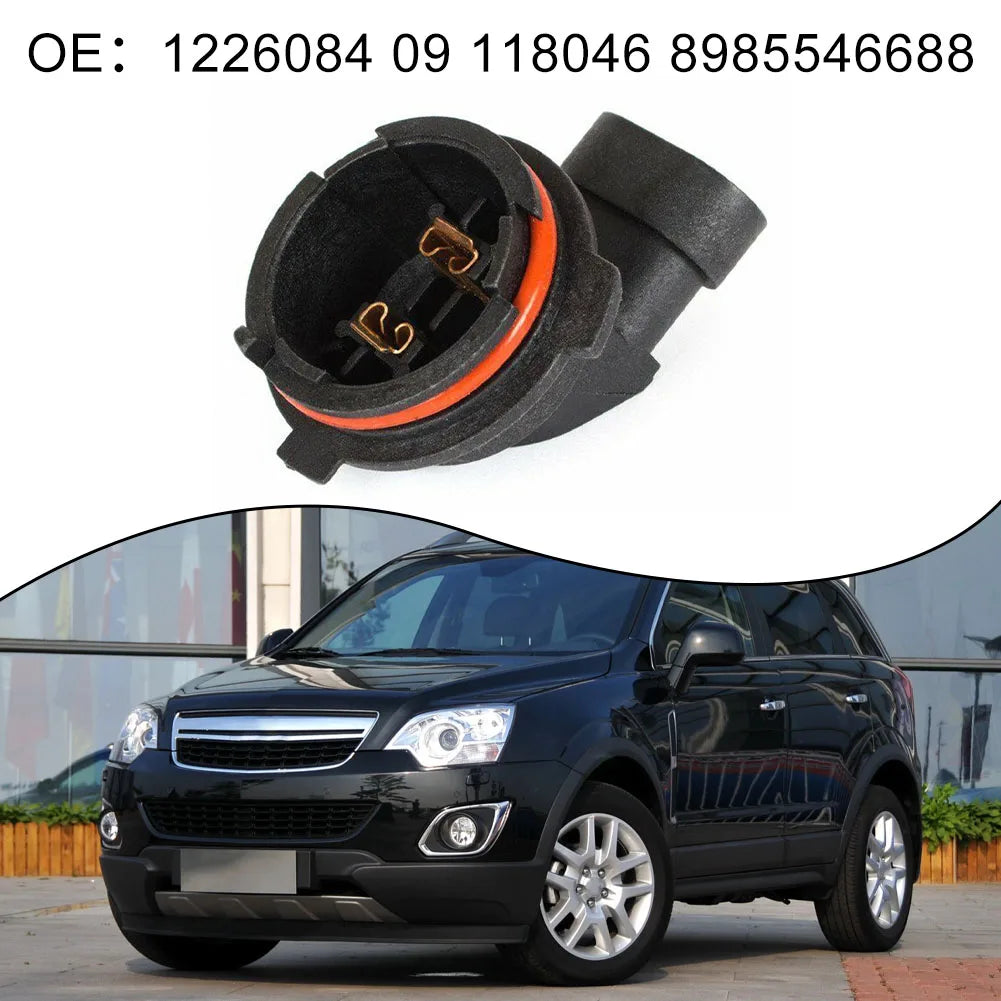 Car Headlight Holder H7 Car Headlight Bulb High Universality Fitment Wear-resistant ABS Material Anti-corrosion Car Maintenance