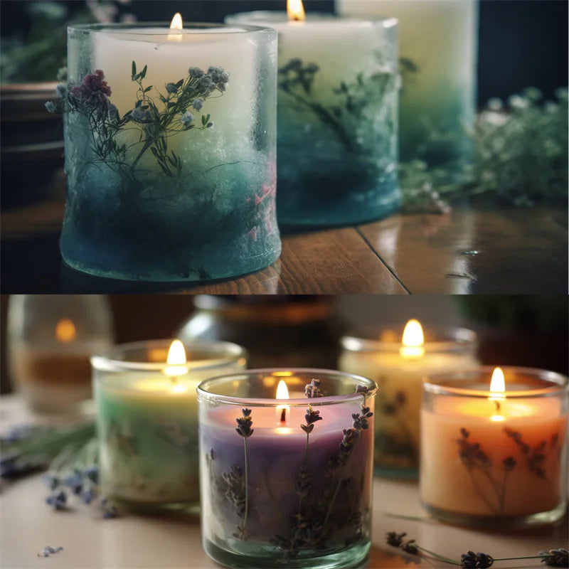 Dried Flower Bouquet Resin Casting Aromatherapy Candle Tool Valentine'S Day Decoration Christmas Party Home Ornaments
