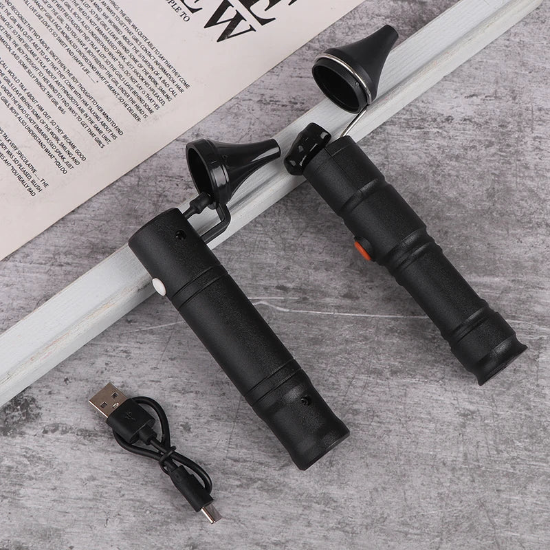 Ear Pick LED Hand Lamp Earwax Remover Lantern Light Earpick Nose Wax Cleaner Tweezer Otoscope Handheld Flashlight Tool
