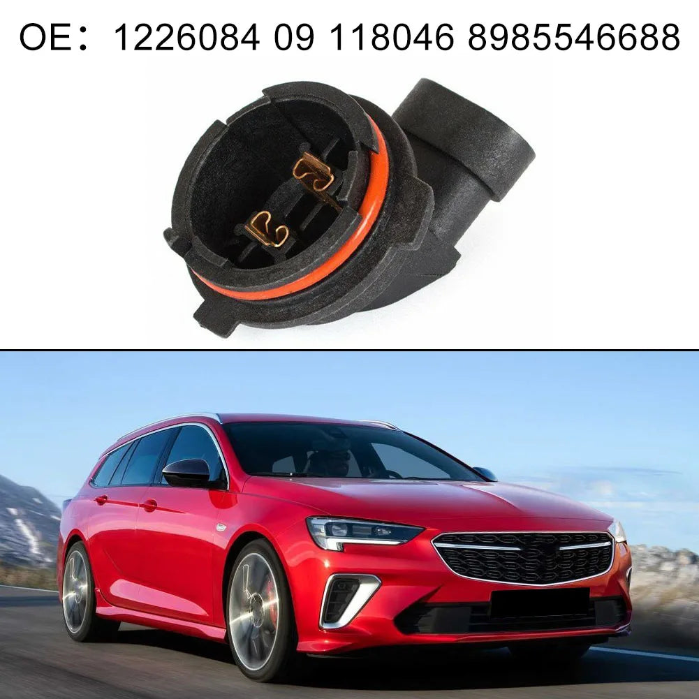 Car Headlight Holder H7 Car Headlight Bulb High Universality Fitment Wear-resistant ABS Material Anti-corrosion Car Maintenance