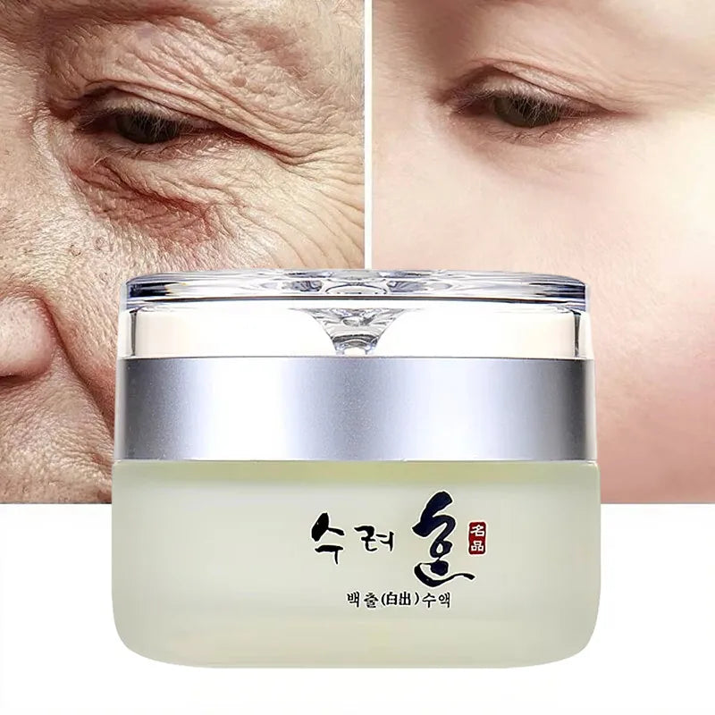 Korean Collagen Face Cream Firm Wrinkle Reduces Fine Lines Lifts Firms Deeply Age Moisturizing Hydrating Whiten Skin Cream 50g